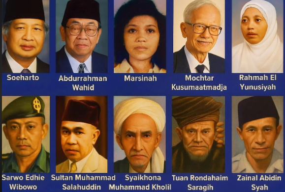 10 Pahlawan Nasional Baru, Apa Saja Jasa Mereka?